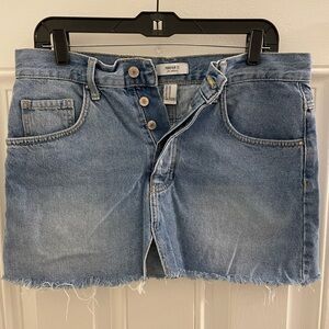 Forever 21 Miniskirt Jeans style Size 28